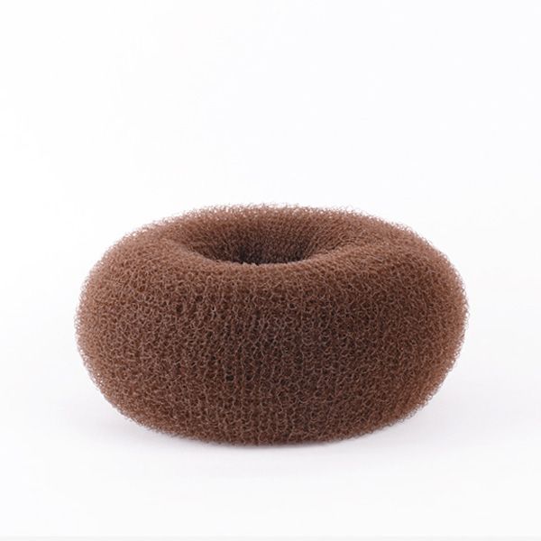 Burete pentru Coc Rotund Maro - Brown Filling Hair Buns D11cm - Bifull - HNIcosmetice.ro