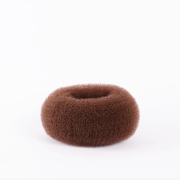 Burete pentru Coc Rotund Maro - Brown Filling Hair Buns D8cm - Bifull - HNIcosmetice.ro