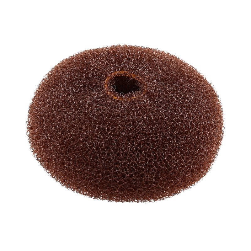 Burete pentru Coc Rotund Maro - Hair Bun Ring Brown 110mm - Lussoni