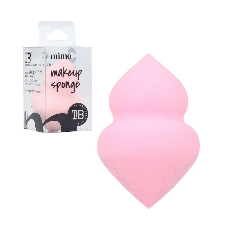 Burete pentru Machiaj - Make-up Sponge Light Pink - Mimo - HNIcosmetice.ro