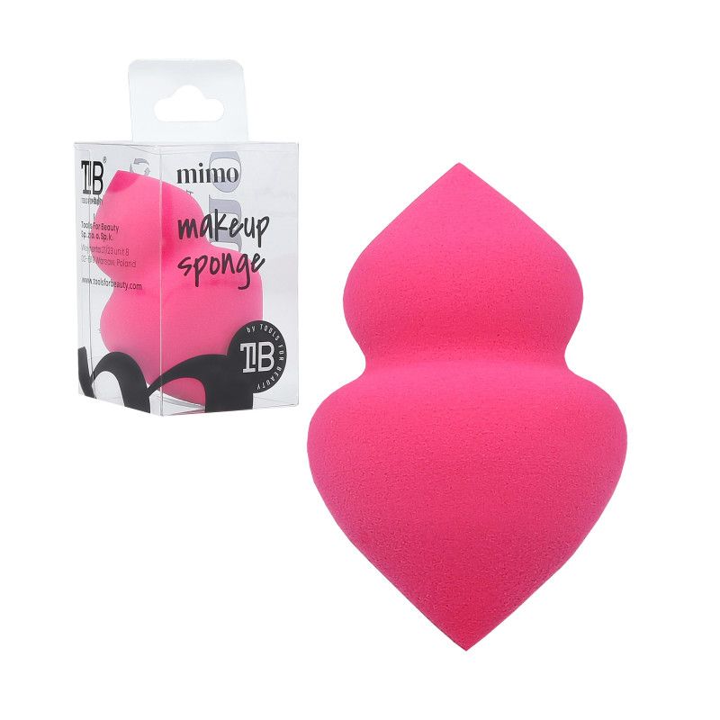 Burete pentru Machiaj - Make-up Sponge Pink - Mimo - HNIcosmetice.ro
