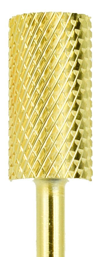 Cap pentru Freza de Unghii - Cilindru D7M din Carbid Auriu AGD7MB1CG  - Ami Gel - HNIcosmetice.ro