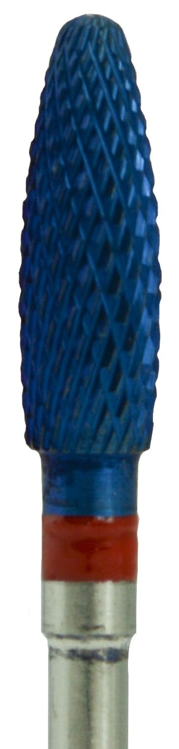 Cap pentru Freza de Unghii - Con D4M din Tungsten Albastru AGD4MR1T - Ami Gel - HNIcosmetice.ro