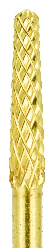 Cap pentru Freza de Unghii - Trapez Alungit D2.5M din Carbid Auriu AGD2.5MB1CG - Ami Gel - HNIcosmetice.ro