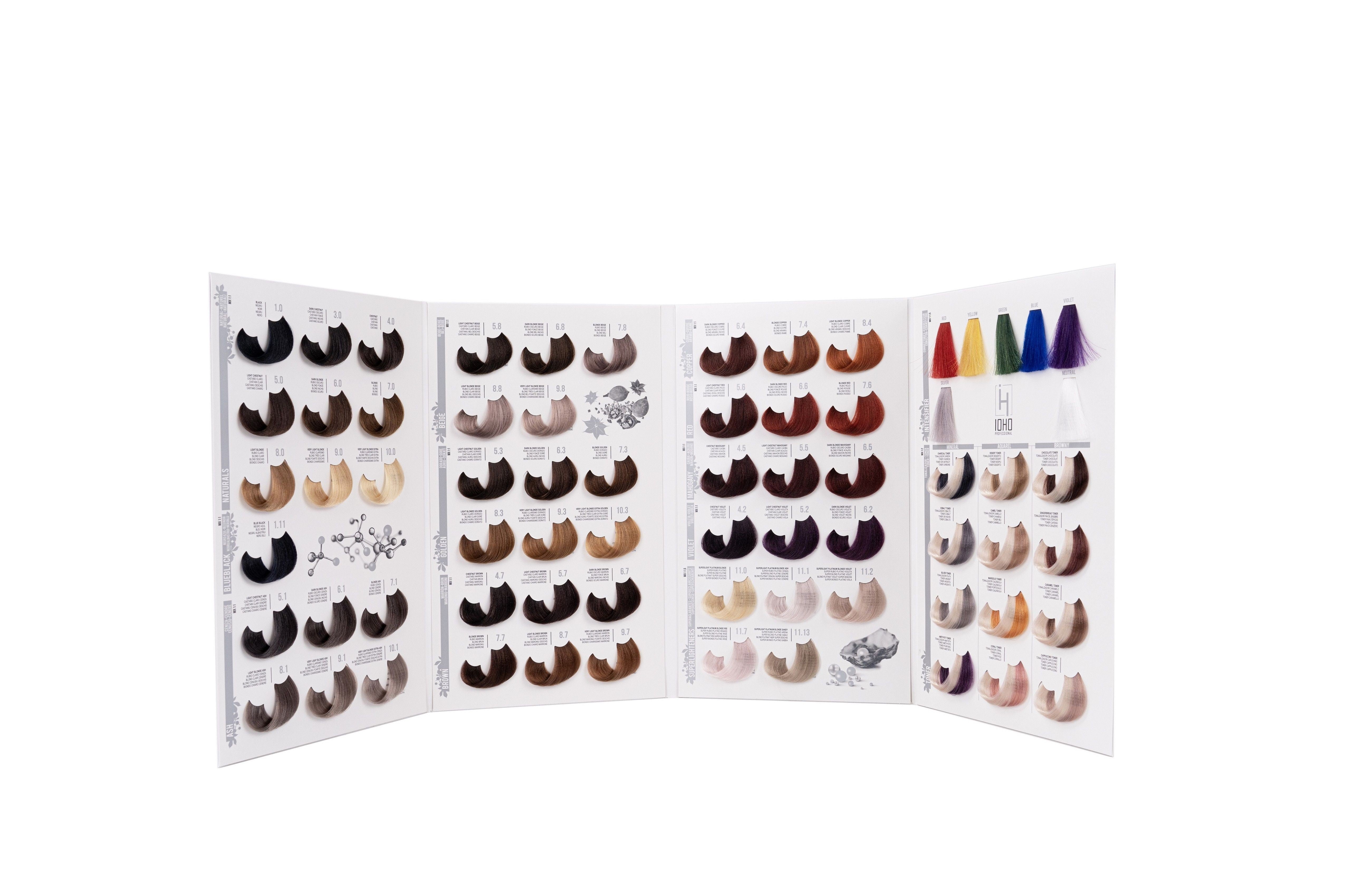 Catalog de Culori - Color Chart 11 COLOR MIUTES 69 Nuances - Ioho Prof ...