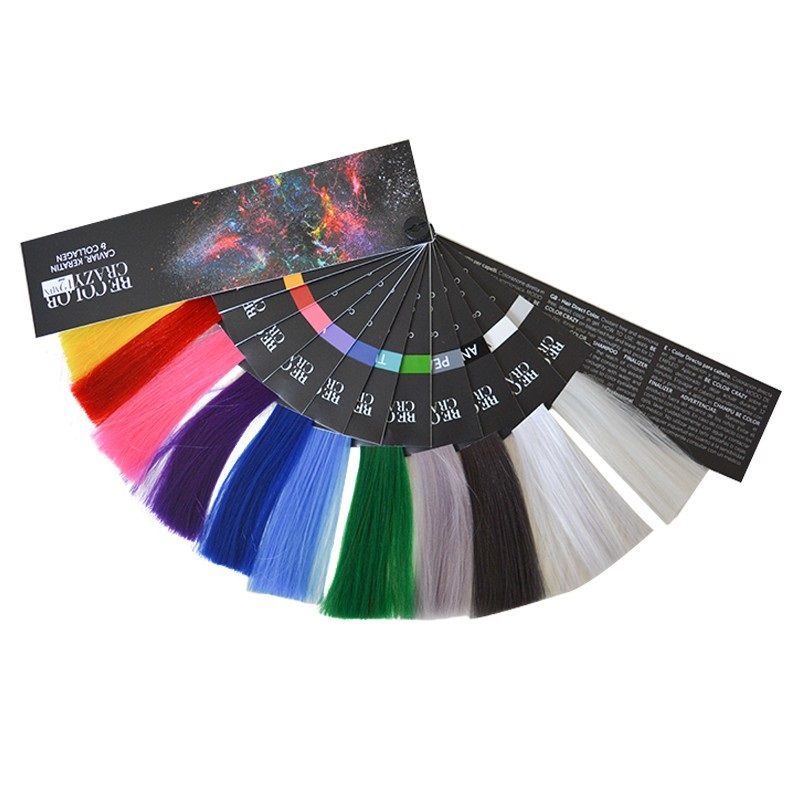 Catalog Mese De Culori - Be Color Crazy Chart - Be Hair - HNIcosmetice.ro