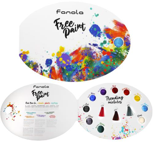 Catalog Mese de Culori - Free Paint Color Chart - Fanola - HNIcosmetice.ro