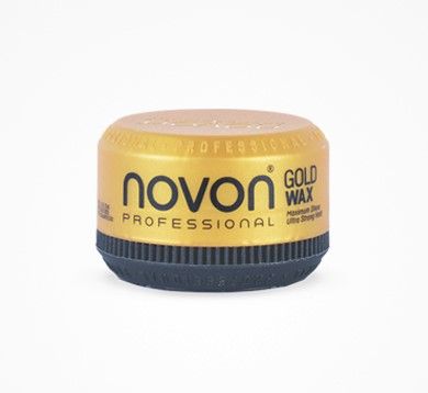 Ceara de Par Aurie cu Fixare Ultra Puternica - Gold Wax Ultra Strong Hold 150ml - Novon