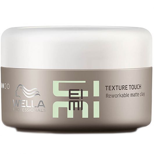 Ceara de Par cu Fixare Medie - Eimi Texture Touch Reworkable Matte Clay 75ml - Wella - HNIcosmetice.ro