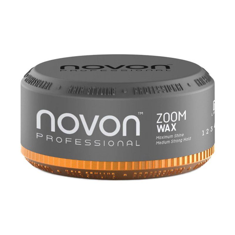 Ceara de Par cu Fixare Medie - Zoom Wax Medium Strong Hold 150ml - Novon - HNIcosmetice.ro