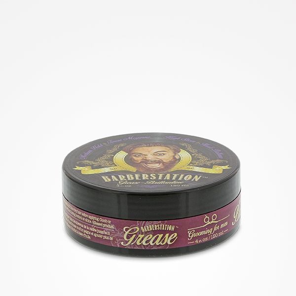 Ceara de Par Lucioasa pe Baza de Ulei - Grease Medium Fixation Oil Based Wax 120ml - Barberstation