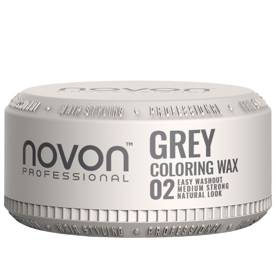 Ceara de Par Nuantatoare Gri - Coloring Wax Grey 02 150ml - Novon - HNIcosmetice.ro