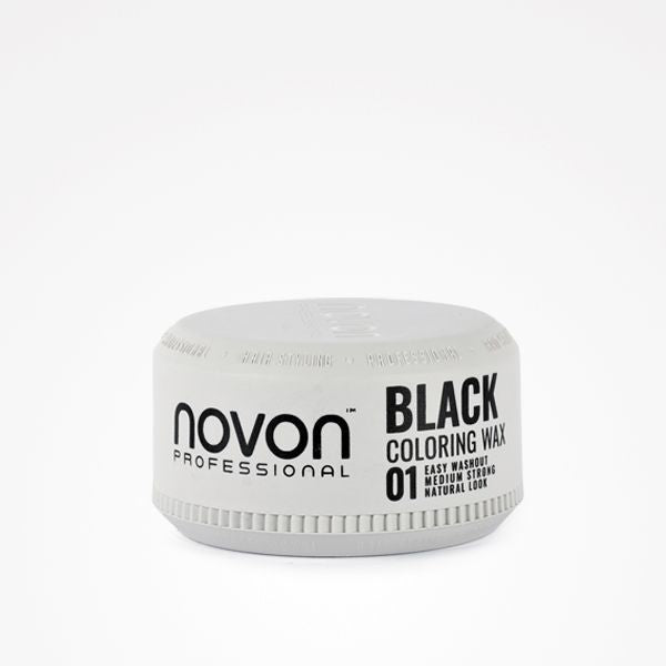 Ceara de Par Nuantatoare Negru - Coloring Wax Black 01 150ml - Novon - HNIcosmetice.ro