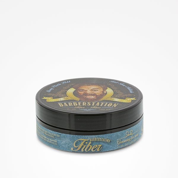 Ceara de Par cu Fixare Extra Puternica - Fiber Ultra Strong Wax 120ml - Barberstation - HNIcosmetice.ro