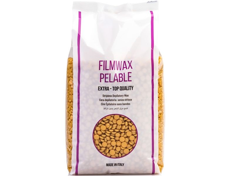Ceara Epilatoare Film - Auriu Nisip - Drops Filmwax Golden Sand 1000gr - Dimax - HNIcosmetice.ro