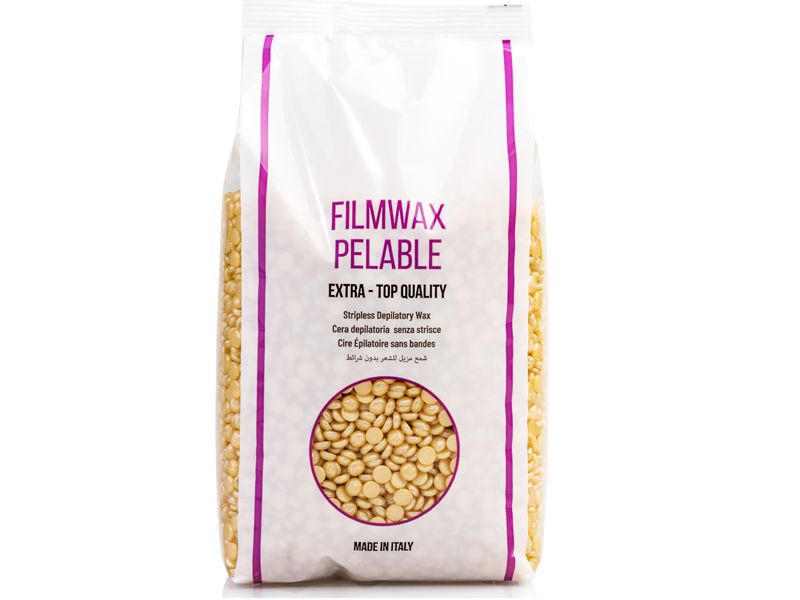 Ceara Epilatoare Film - Auriu Perlat - Drops Filmwax Golden Pearl 1000gr - Dimax - HNIcosmetice.ro