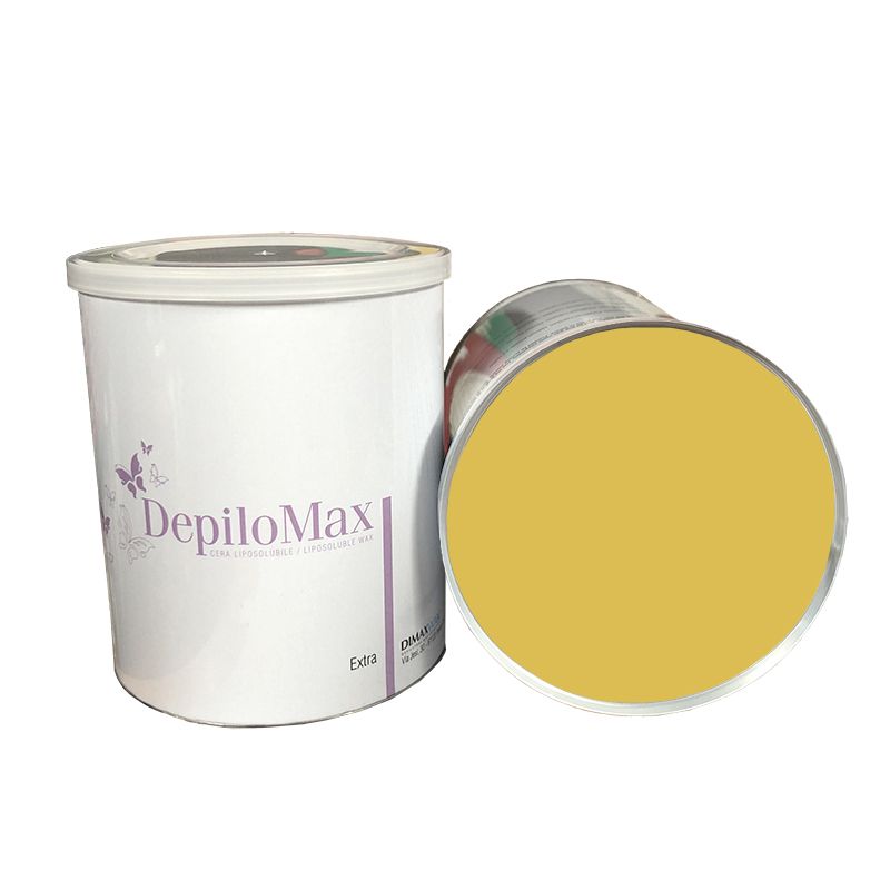 Ceara Epilatoare Liposolubila Galbena Cutie Metalica - Extra Yellow 800ml - Dimax