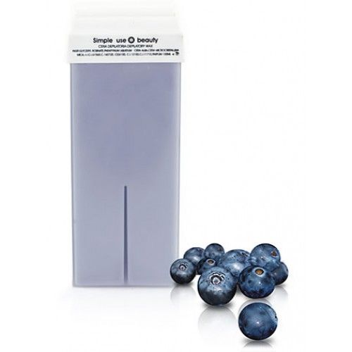 Ceara Epilatoare Liposolubila Roll On - Coacaze - Formula Premium Blueberry 100ml - SIMPLE USE