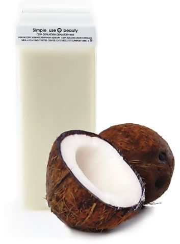 Ceara Epilatoare Liposolubila Roll On - Cocos - Formula Premium Coconut 100ml - SIMPLE USE - HNIcosmetice.ro