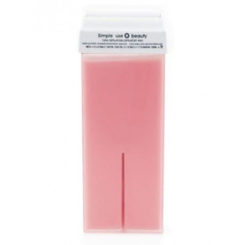 Ceara Epilatoare Liposolubila Roll On - Roz - Formula Premium Pink 100ml - SIMPLE USE