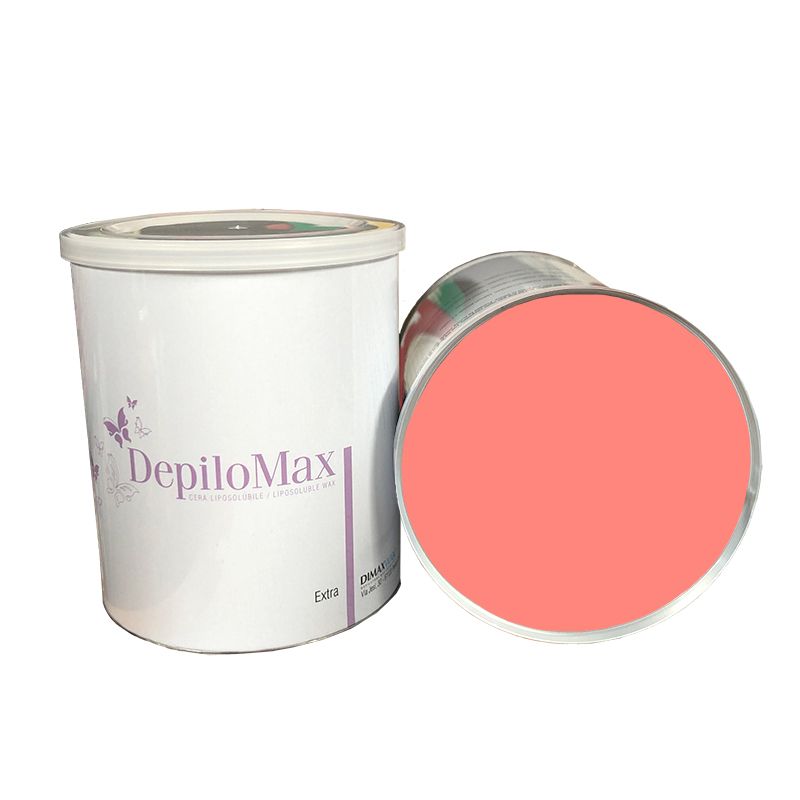 Ceara Epilatoare Liposolubila Roz Cutie Metalica - Extra Pink 800ml - Dimax - HNIcosmetice.ro