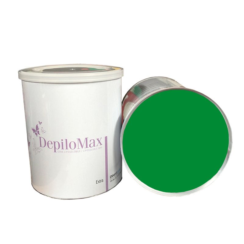 Ceara Epilatoare Liposolubila Verde Cutie Metalica - Extra Green 800ml - Dimax - HNIcosmetice.ro