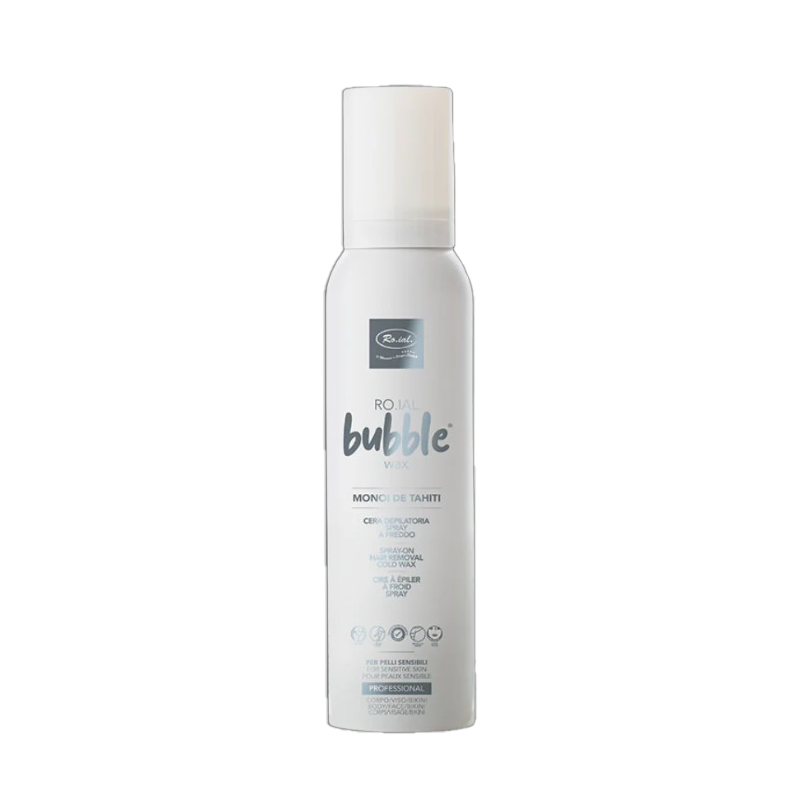 Ceara Epilatoare Spray Spuma - Bubble Wax Monoi de Tahiti 150ml - Roial
