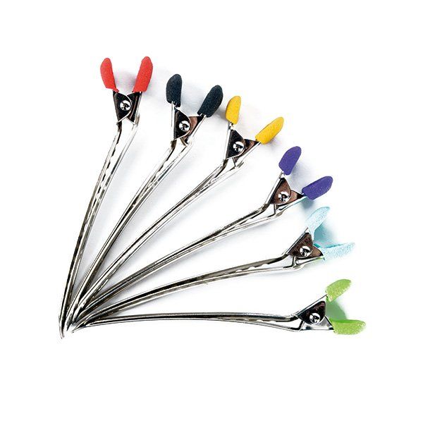 Clame de Par Metalice - Tears 9.5cm 6 Buc - Bifull - HNIcosmetice.ro