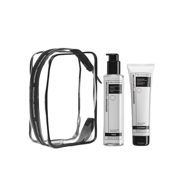 Set Facial de Curatare Profunda pentru Ten Mixt/Gras - The Cleansing Expert Gel de Curățare Profundă 150ml + Loțiune Tonică Hidratantă Reconfortantă 200ml - PP Germaine de Capuccini