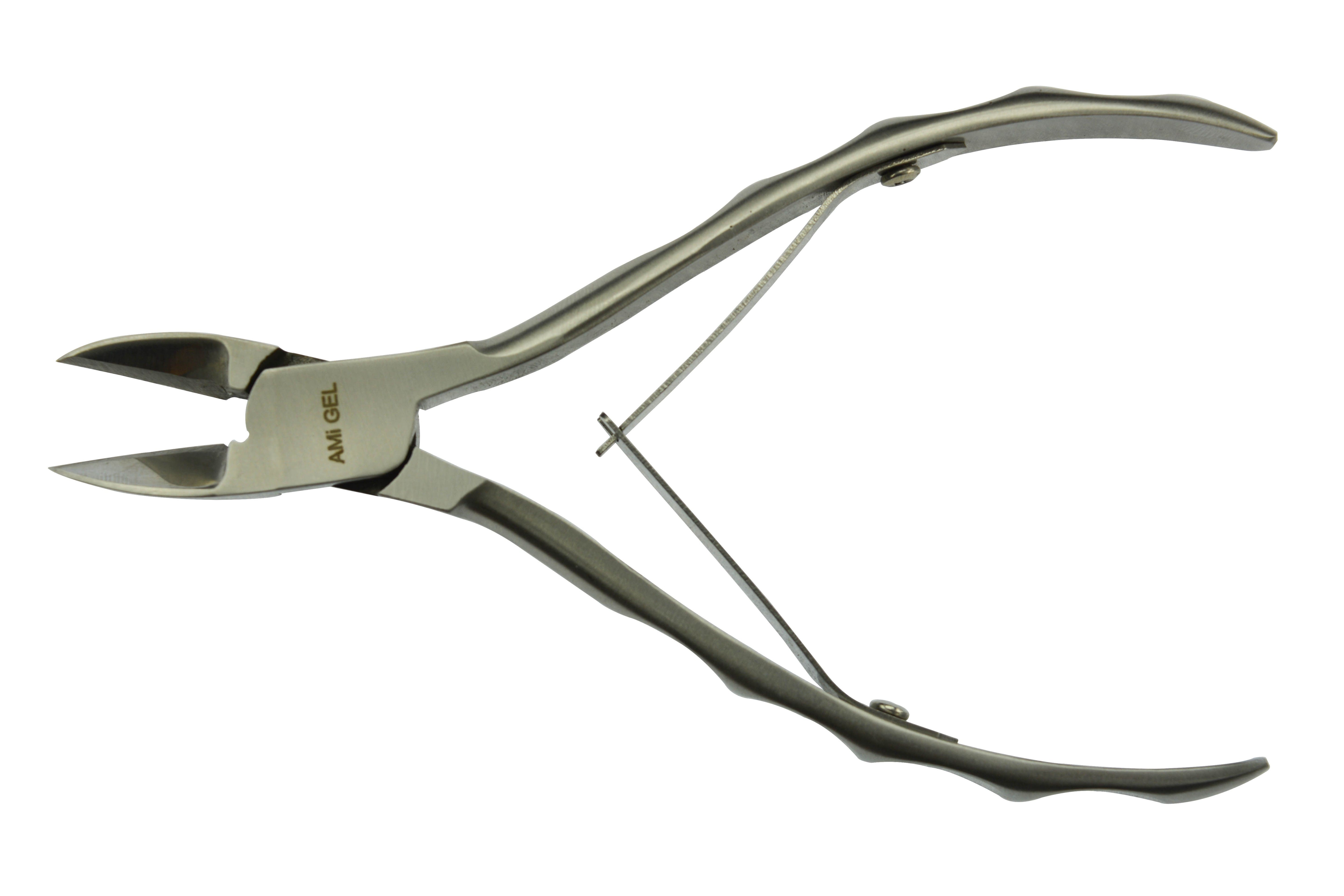 Cleste pentru Unghii - Big V 14,5cm - Ami Gel - HNIcosmetice.ro