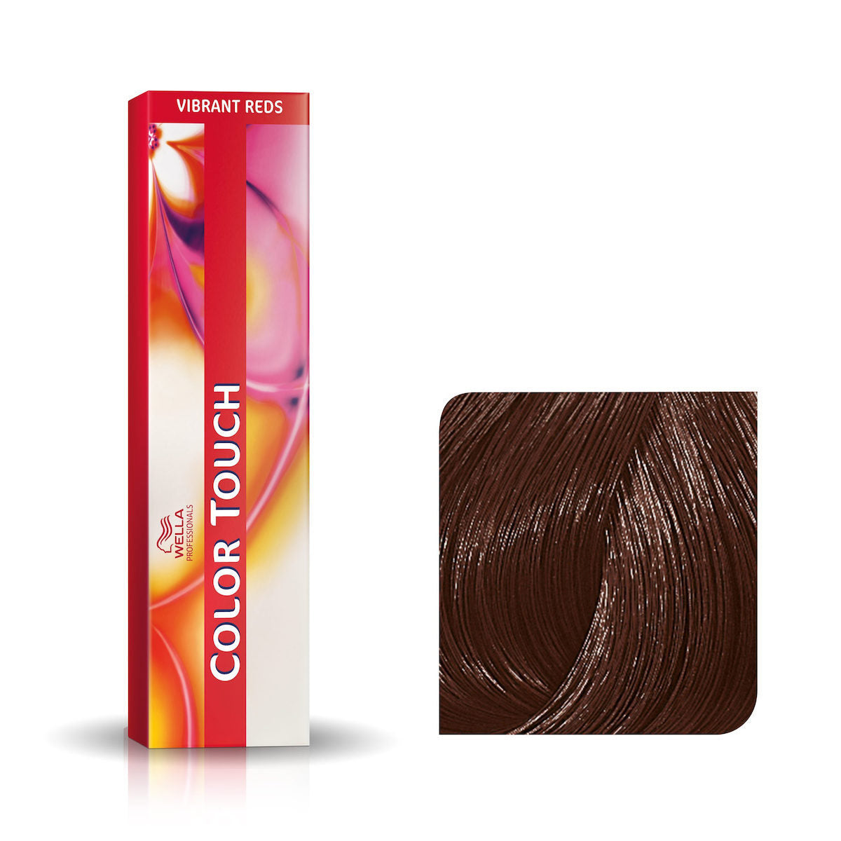 Vopsea de Par 4/57 Semi-Permanenta Fara Amoniac - Colour Touch Saten Mahon Mediu 60ml - Wella