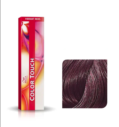 Vopsea de Par 4/6 Semi-Permanenta Fara Amoniac - Colour Touch Saten Violet Mediu 60ml - Wella