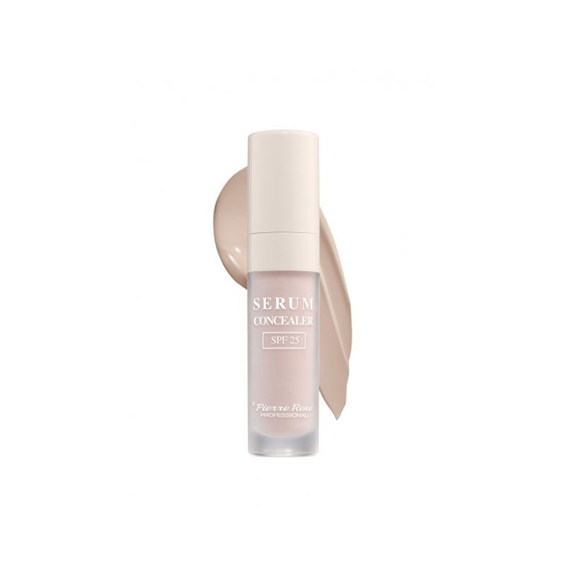 Corector cu Protectie Solara SPF25+ - Serum Concealer SPF25+ Nr. 01   6ml - Pierre Rene - HNIcosmetice.ro