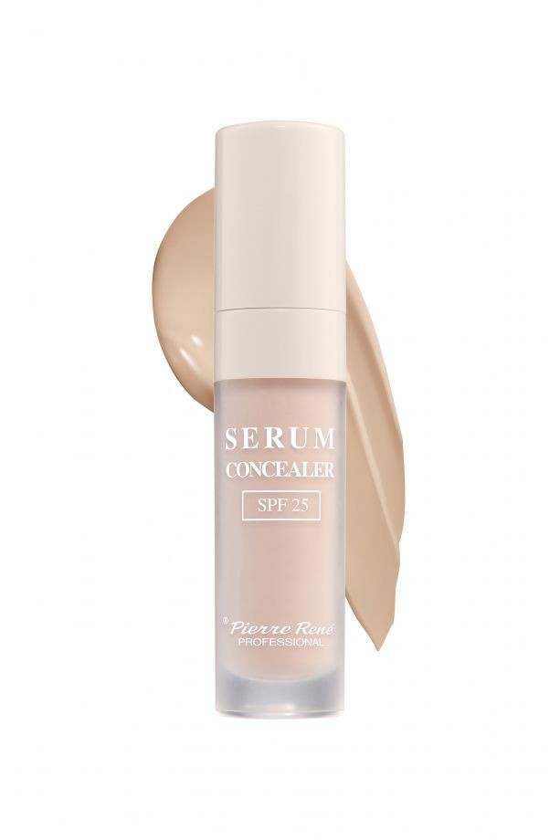 Corector cu Protectie Solara SPF25+ - Serum Concealer SPF25+ Nr. 02  6ml - Pierre Rene - HNIcosmetice.ro