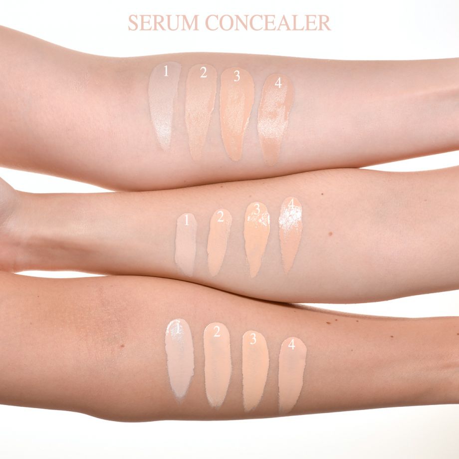 Corector cu Protectie Solara SPF25+ - Serum Concealer SPF25+ Nr. 04  6ml  - Pierre Rene