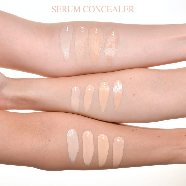 Corector cu Protectie Solara SPF25+ - Serum Concealer SPF25+ Nr. 04  6ml  - Pierre Rene
