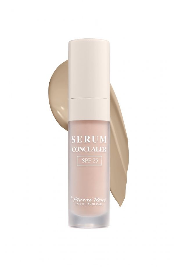 Corector cu Protectie Solara SPF25+ - Serum Concealer SPF25+ Nr. 04  6ml  - Pierre Rene - HNIcosmetice.ro