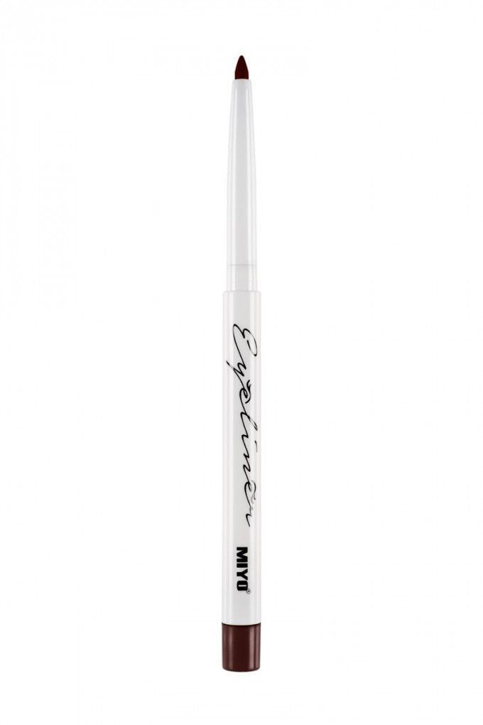Creion De Ochi Retractabil - Eyeliner Waterproof Brown Nr.02 - MIYO - HNIcosmetice.ro