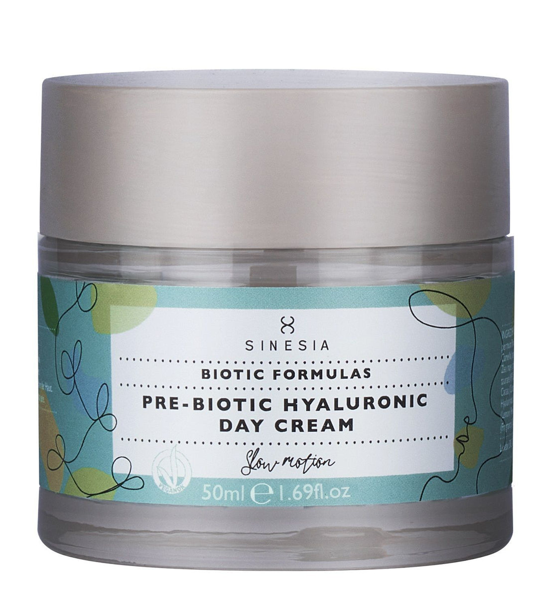 Crema de Zi Reechilibranta pentru Fata cu Acid Hialuronic - Biotic Formulas Pre-Biotic Hyaluronic Day Cream 50ml - Sinesia