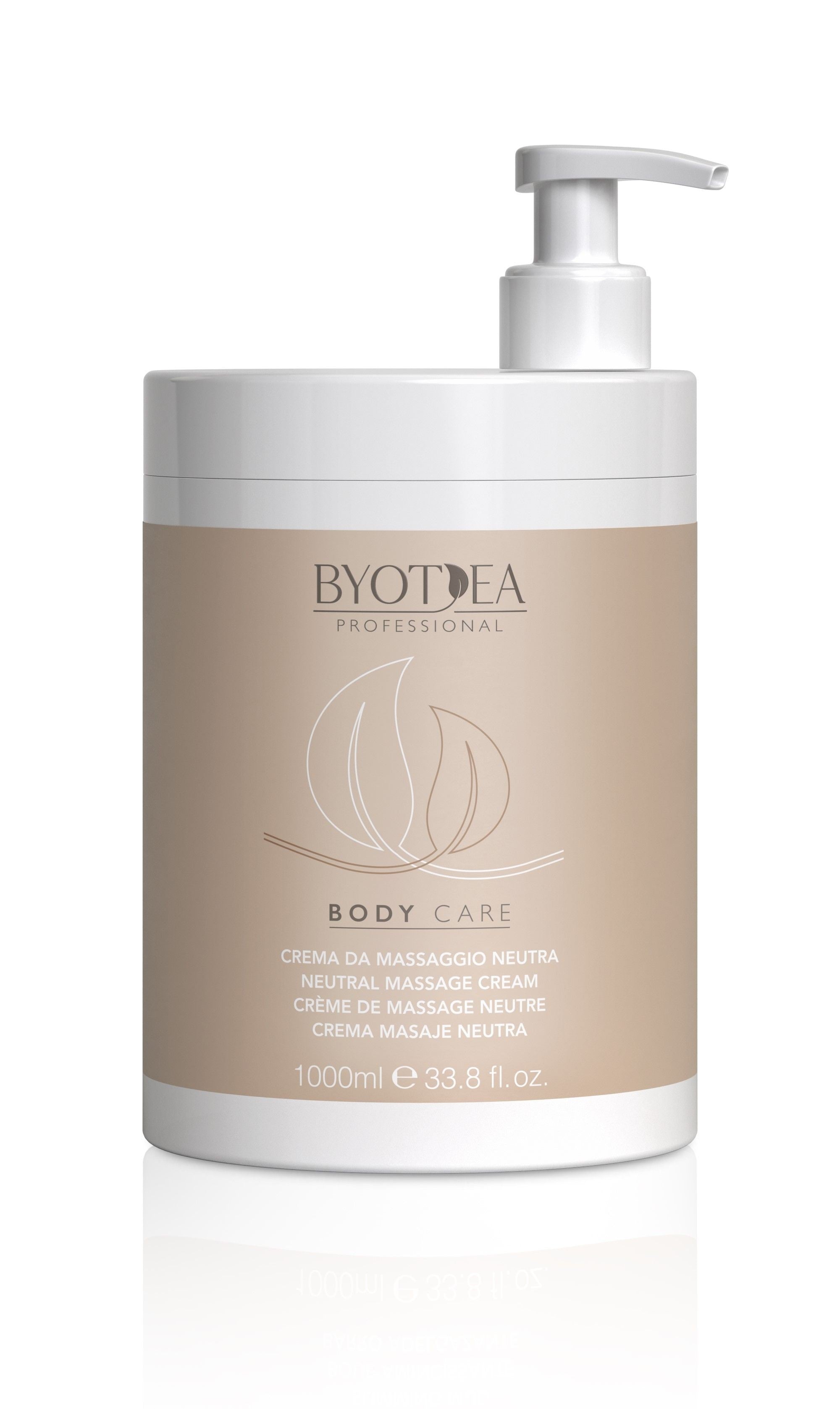 Crema pentru Masaj Corporal Neutra - Body Care Neutral Massage Cream 1000ml - Byotea - HNIcosmetice.ro