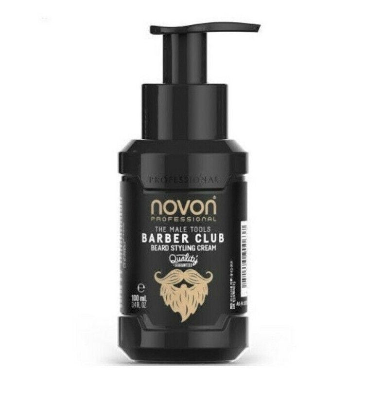 Crema pentru Stilizarea Barbii - Beard Styling Cream Barber Club 100ml - Novon - HNIcosmetice.ro