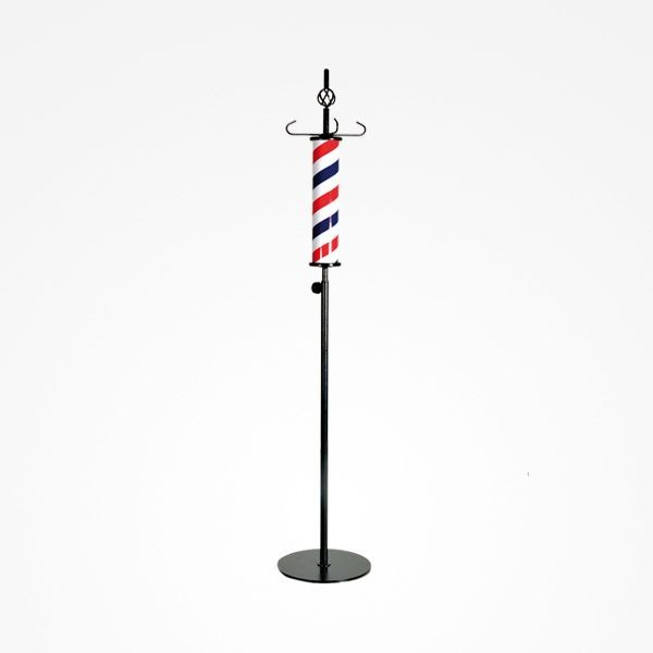 Cuier pentru Saloanele Barber - Barber Pole Coat Stand - Zzmen