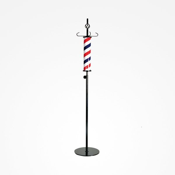 Cuier pentru Saloanele Barber - Barber Pole Coat Stand - Zzmen - HNIcosmetice.ro