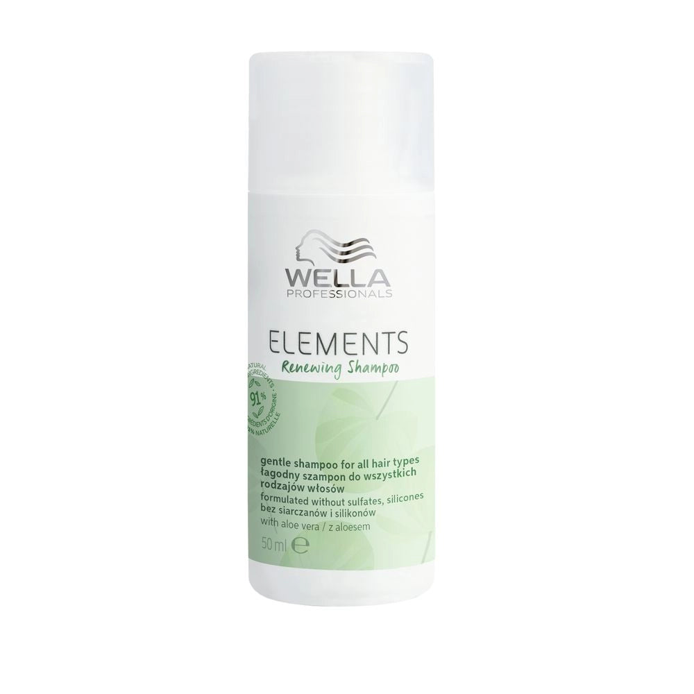 Sampon Calmant pentru Scalp Sensibil - Elements Calming Shampoo 50ml - Wella