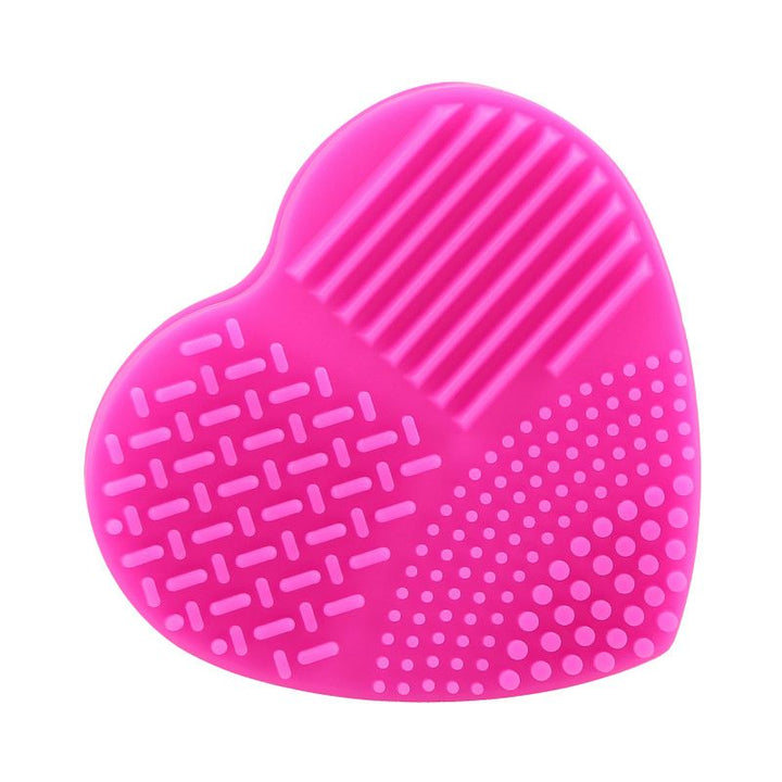 Dispozitiv pentru Curatarea Pensulelor de Machiaj - Make-Up Brush Cleaner Pink - Ilu