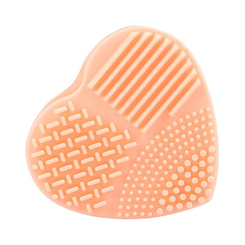 Dispozitiv pentru Curatarea Pensulelor de Machiaj - Make-Up Brush Cleaner Orange - Ilu