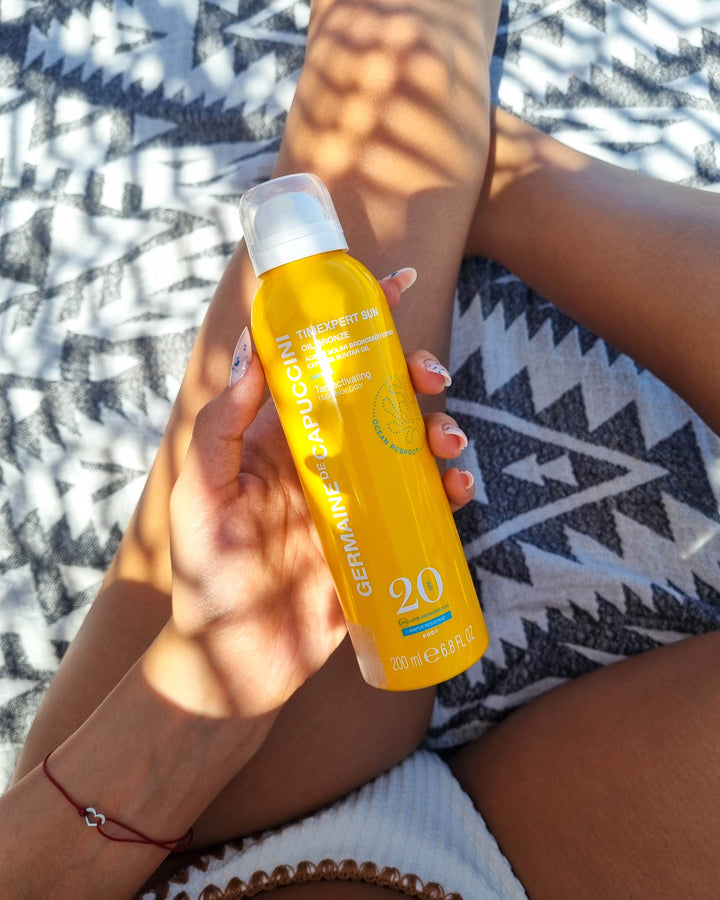 Ulei Uscat pentru Soare SPF20+ - Timexpert Sun Dry Oil Bronze SPF20+ 200ml - PP Germaine de Capuccini