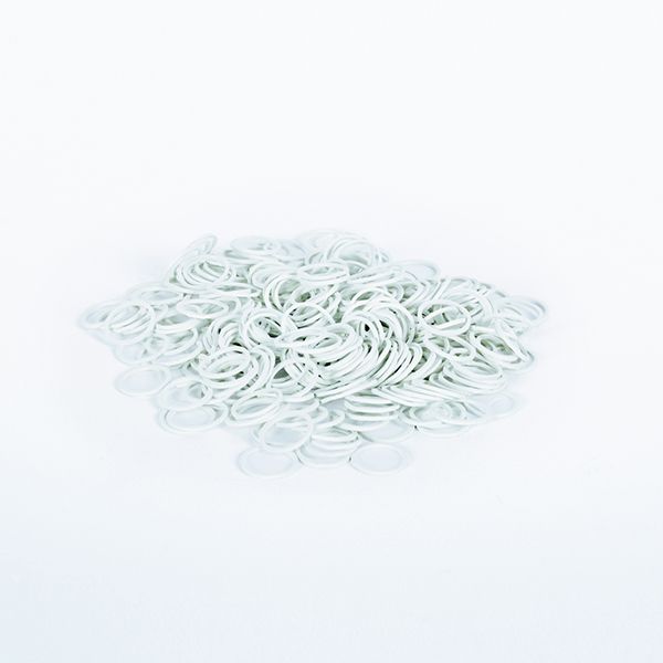 Elastice de Par Bej - Beige Hair Bands D15mm 300 Buc - Bifull - HNIcosmetice.ro