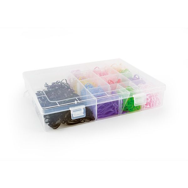 Elastice de Par Colorate - Lastis Coloured Hair Bands D25mm 900 Buc - Bifull - HNIcosmetice.ro