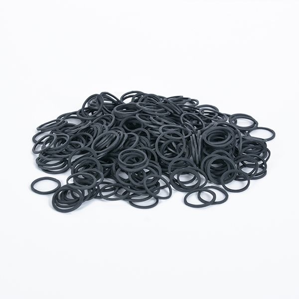 Elastice de Par Negre - Black Hair Bands D30mm 40 Buc - Bifull